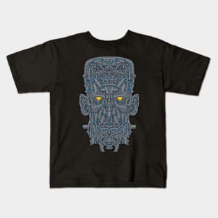 Mecha Soul Frankenstein Monster 02 Kids T-Shirt